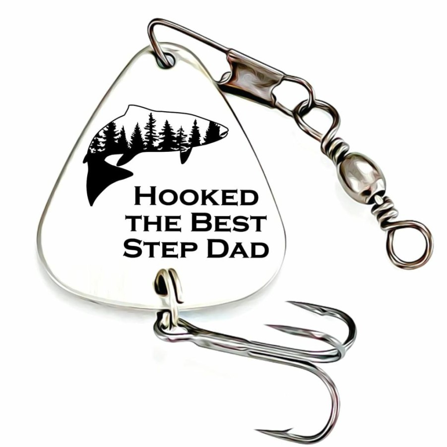 Generic | Best Boss Ever Gift World'S Best Boss Gift For Boss Fishing Gift Idea Hooked The Best Boss Outdoors Boss Gift Fishing Fba-Hooked-Lure (Boss)