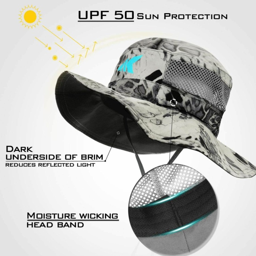 KastKing | Kastking Sol Armis Upf 50 Boonie Hat - Sun Protection Hat, Fishing Hat, Beach & Hiking Hat, Paddling, Rowing, Kayaking Hat