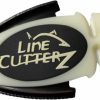 LINE CUTTERZ | Line Cutterz Patented Dual Hybrid Ceramic Cutter + Stainless Steel Micro Scissors Fishing Line Cutter - Green