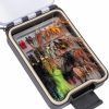 Ansnbo | Ansnbo 36Pcs Fly Fishing Flies Kit, Hand Tied Trout Bass Fly Assortment With Fly Box, Dry Wet Nymph Flies Streamers Fly Fishing Gear Gift