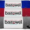 baitowel | Bait Towel 3 Pack Fishing Towels With Clip, Plush Microfiber Nap Fabric, 16X16, The Original Bait Towel Value 3 Pack