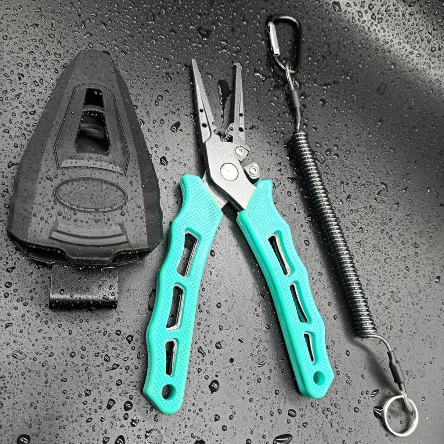 MOREFISHING | Morefishing Fishing Pliers,Saltwater Resistant Fishing Gear,Fly Fishing Tools Set,Hook Remover Split Ring,Ice Fishing Gifts For Men