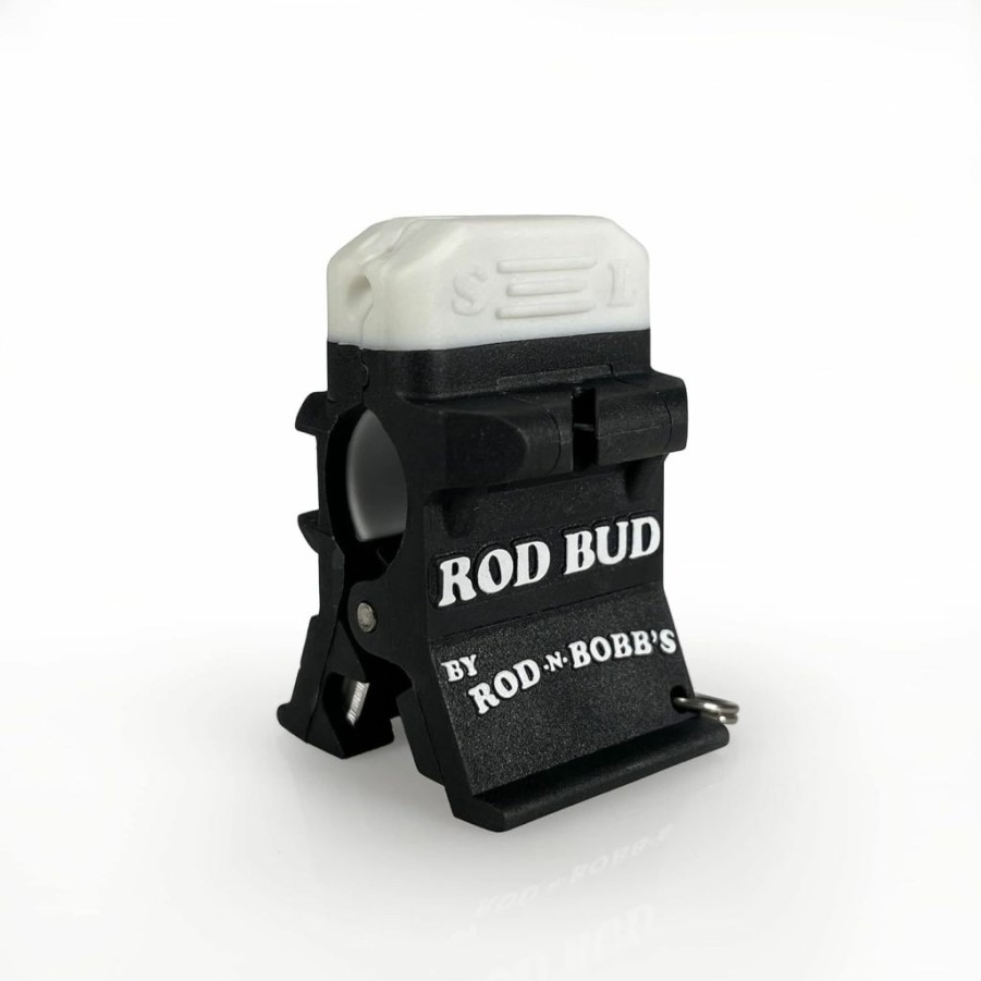 Rod-N-Bobb's | Rod Bud - The Ultimate Ice, Fly, And Summer Fishing Tool - 5 Tools In One (Line Cutter, Hook Eyelet Threader, Hook Eyelet Cleaner, Line Trimmer, Hook Sharpener)