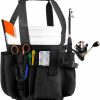 RGJ | Rgj Ice Fishing Bucket Tool Organizer, Ice Fishing Bucket Organizer For 5 Gallon Bucket Adjustable Bucket Caddy Tackle Bag With 12 Pockets And Plier Holder For Fishing Gear (Bucket Not Included)