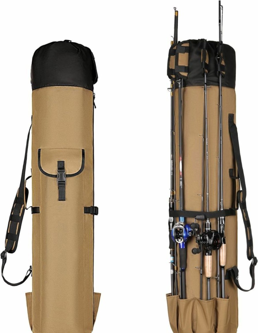 Wowelife | Wowelife Fishing Rod Carrier Fishing Reel Organizer Pole Storage Bag For Fishing And Traveling,A Gift For Family Father, Daughter And Friends