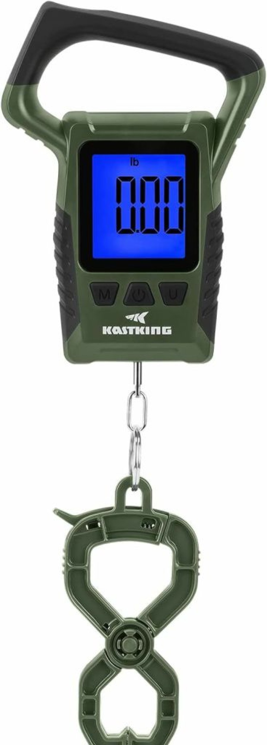 KastKing | Kastking Fish Scale, Wideview Floating Waterproof Digital Scale, 2.5" Large Lcd Display, 110Lb Capacity, Multi-Mode Pound/Ounces & Kilograms, Stores Up To 9 Weights, Fishing Gifts For Men