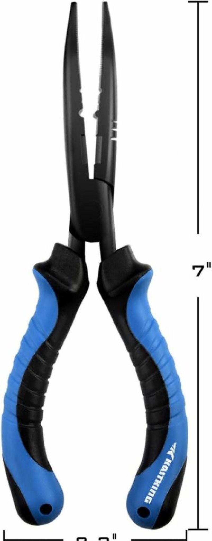 KastKing | Kastking Intimidator Fishing Pliers, Corrosion Resistant Polymer Coated Fishing Tools, Tungsten Carbide Cutters, Saltwater Resistant Fishing Gear