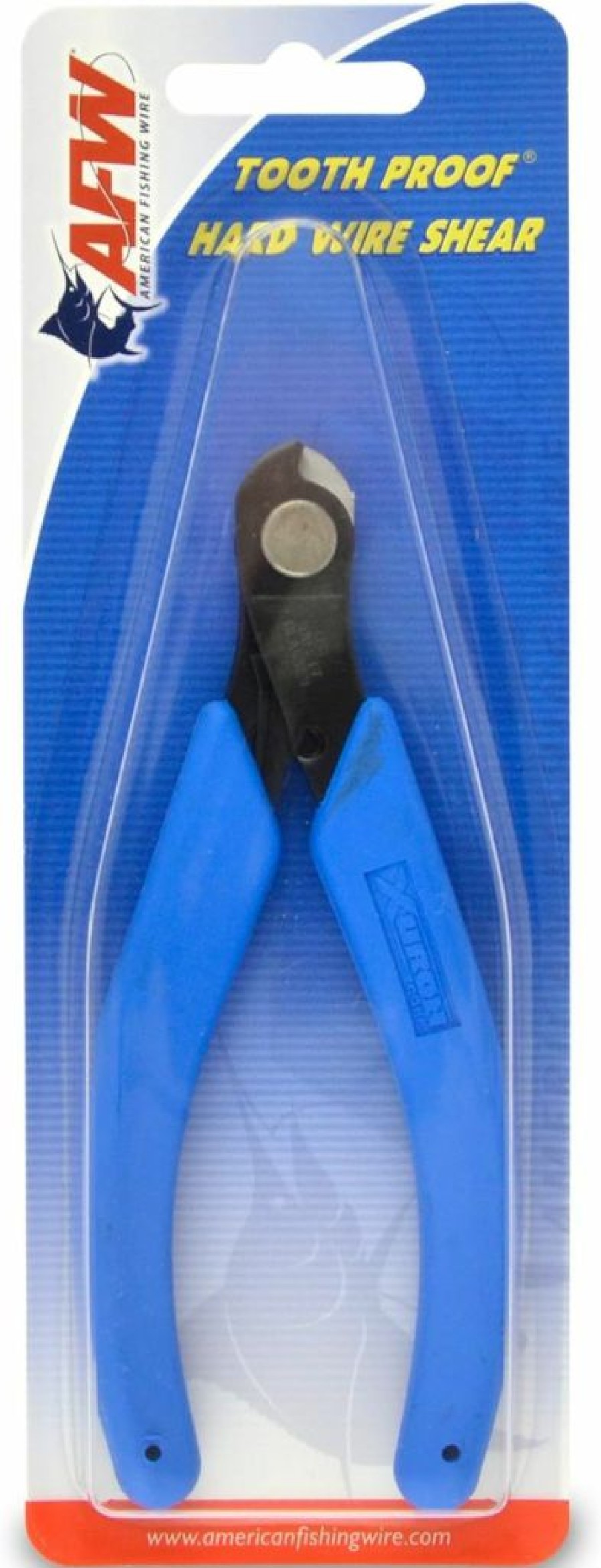 AFW | American Fishing Wire Tooth Proof Wire Cutter, Blue/Black