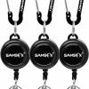 SAMSFX | Samsfx Fly Fishing Zinger Retractor For Anglers Vest Pack Tool Gear Assortment Combo 3Pcs In Pack