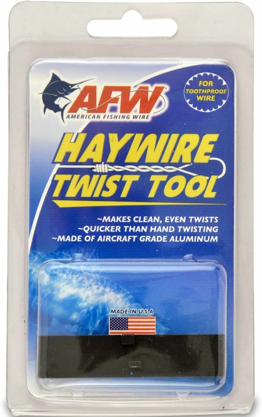 AFW | American Fishing Wire Haywire Twist Tool, Black