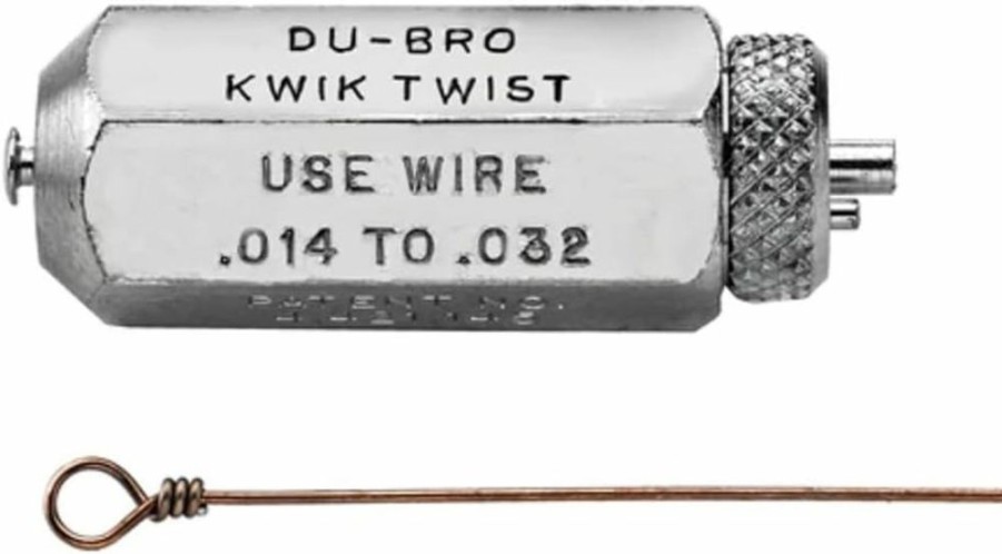 DU-BRO Fishing | Du-Bro Kwik Twist Fishing Tool, Silver, Small